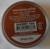 Sherry Tan Shoe Polish Sherry Tan Boot Polish Hand Bag Polish